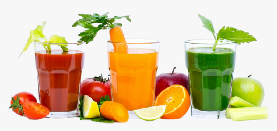 Fresh fruits juices