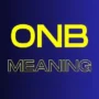 ONB Meaning