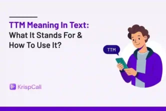 What does ttm mean in text